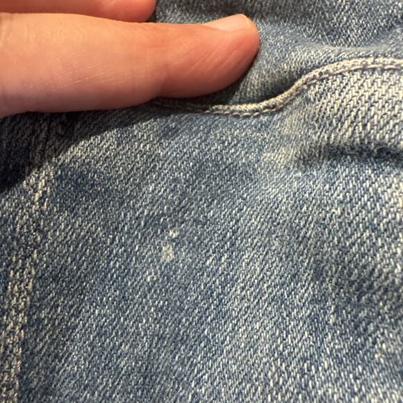 Tiger Mist Denim Halter Crop Top Size XS Cut Out - Picture 9 of 9